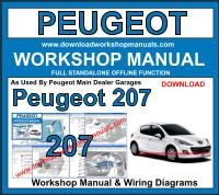 Peugeot 207 Workshop Repair Manual Download